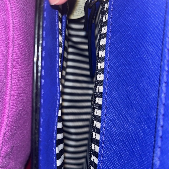 Blue Kate Spade Crossbody Purse - Picture 6 of 9